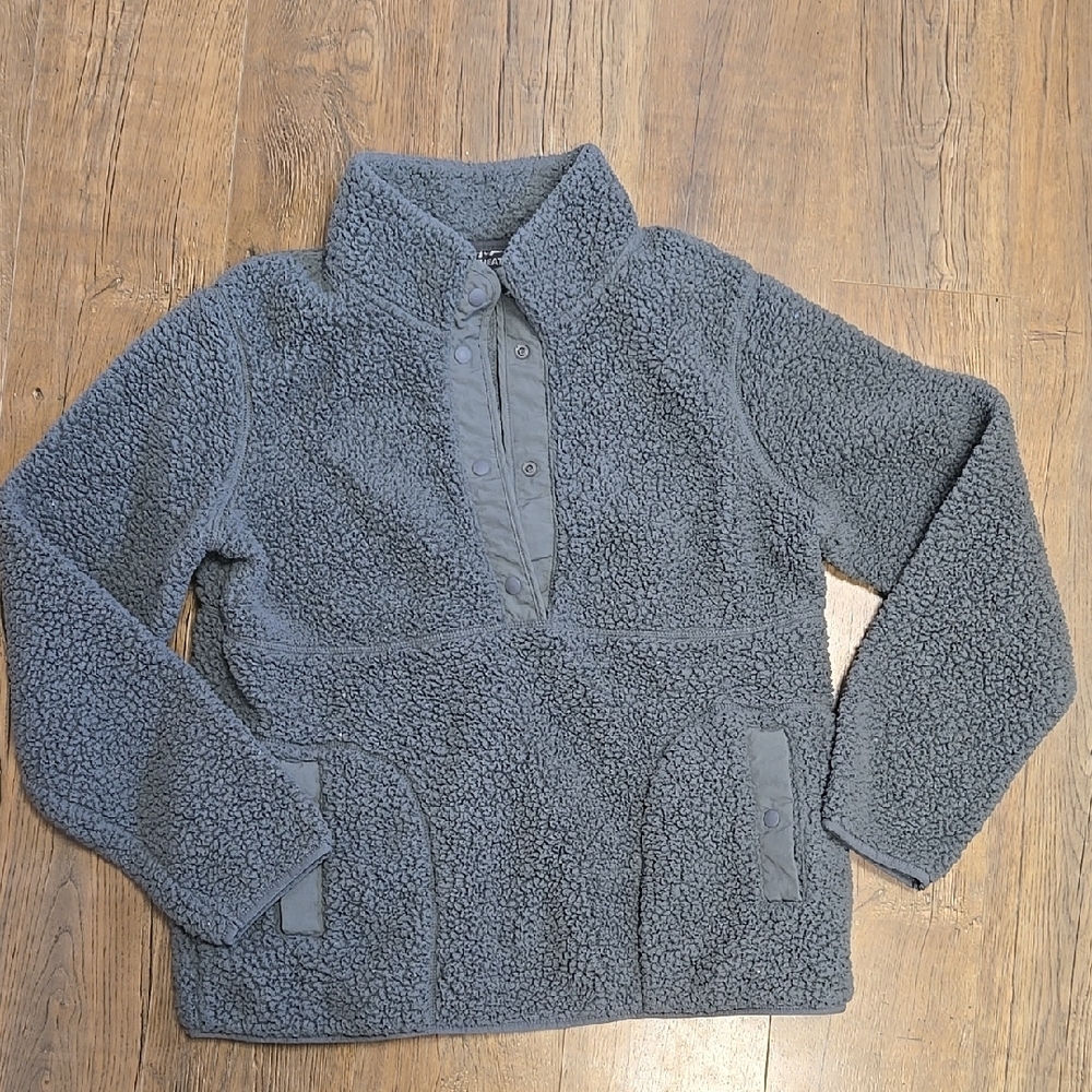 Gray Teddy Jacket